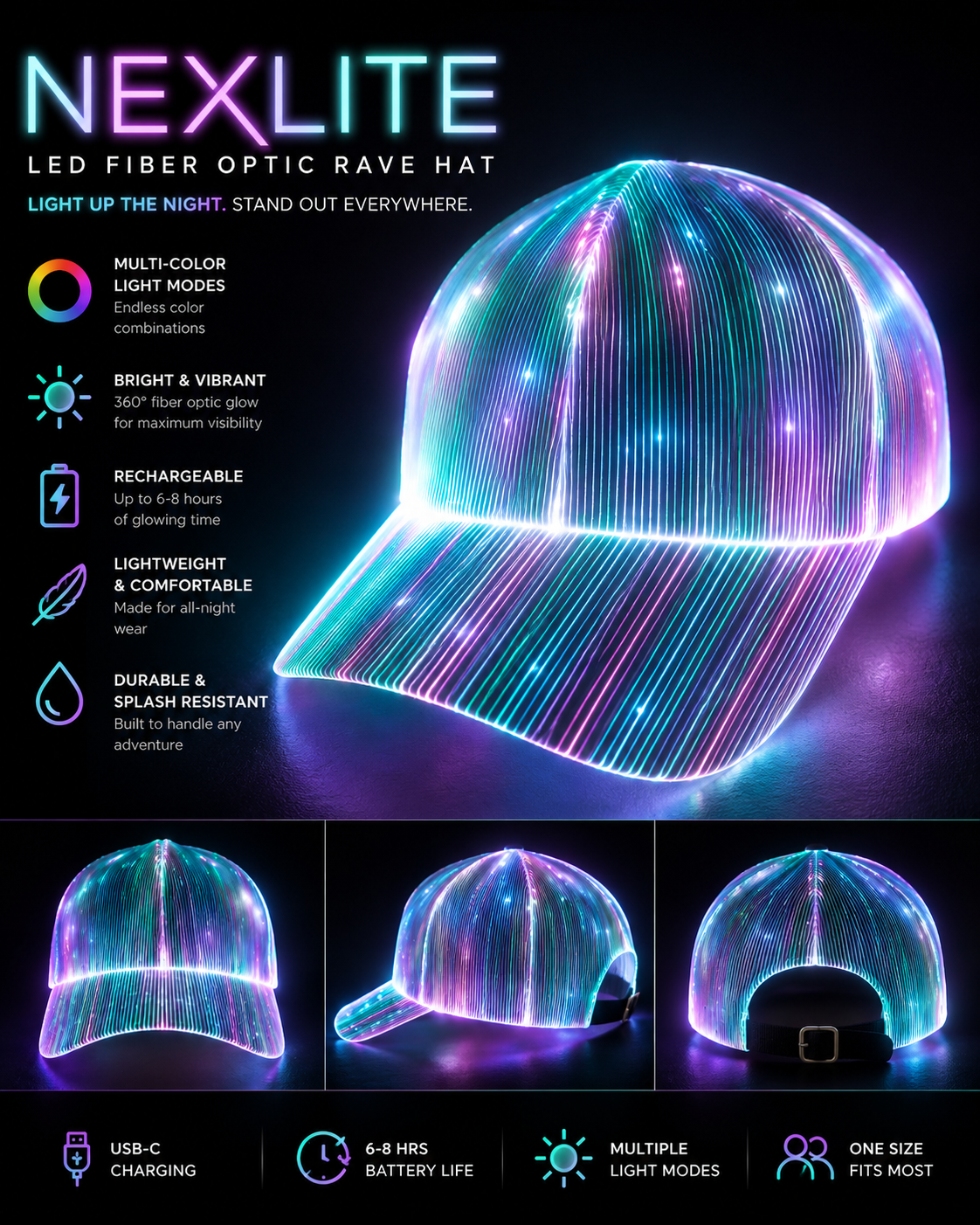 NEXLITE Headwear