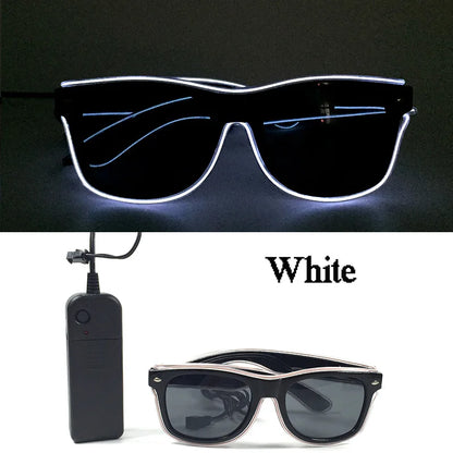 Rave Led Neon Sunglasses