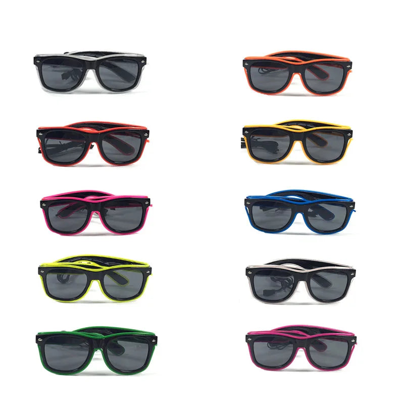 Rave Led Neon Sunglasses