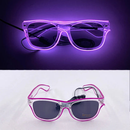 Rave Led Neon Sunglasses