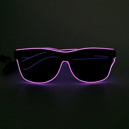 Rave Led Neon Sunglasses
