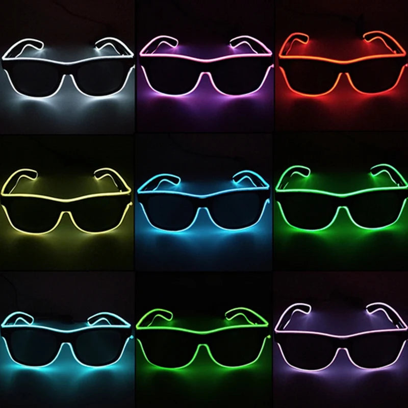 Rave Led Neon Sunglasses