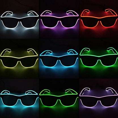 Rave Led Neon Sunglasses