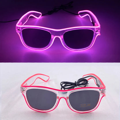 Rave Led Neon Sunglasses
