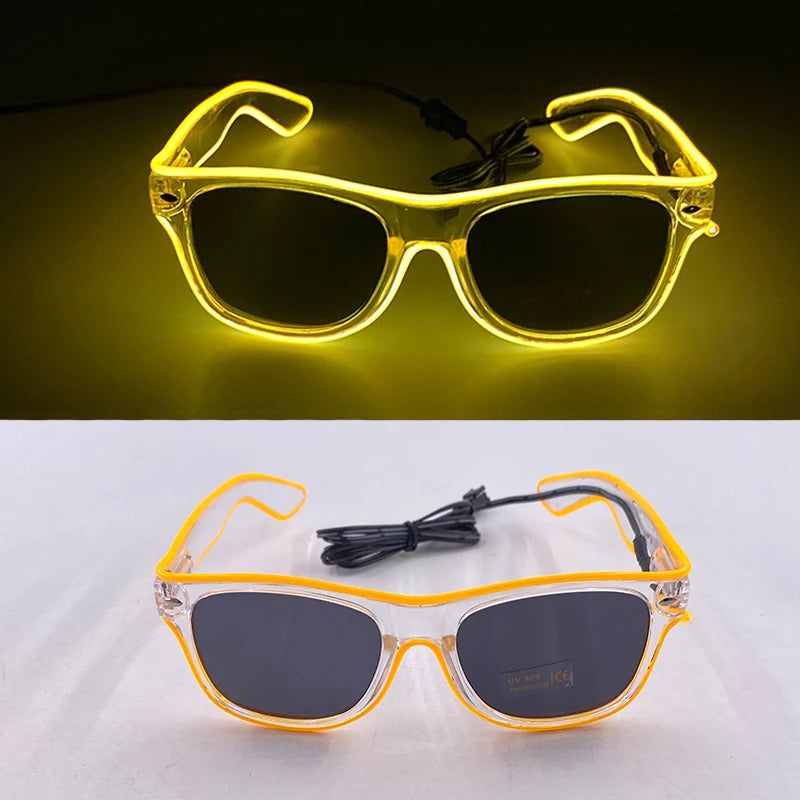 Rave Led Neon Sunglasses