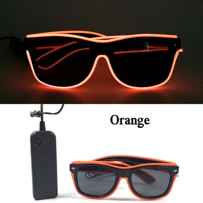 Rave Led Neon Sunglasses