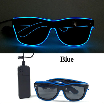 Rave Led Neon Sunglasses