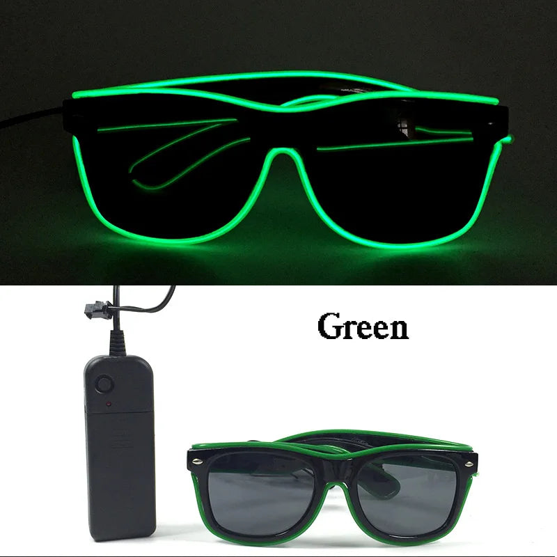 Rave Led Neon Sunglasses