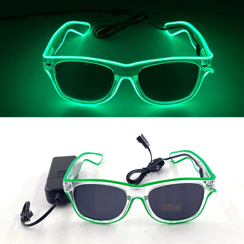 Rave Led Neon Sunglasses
